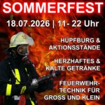 Einladung zum Feuerwehrfest am 18.07.2026
